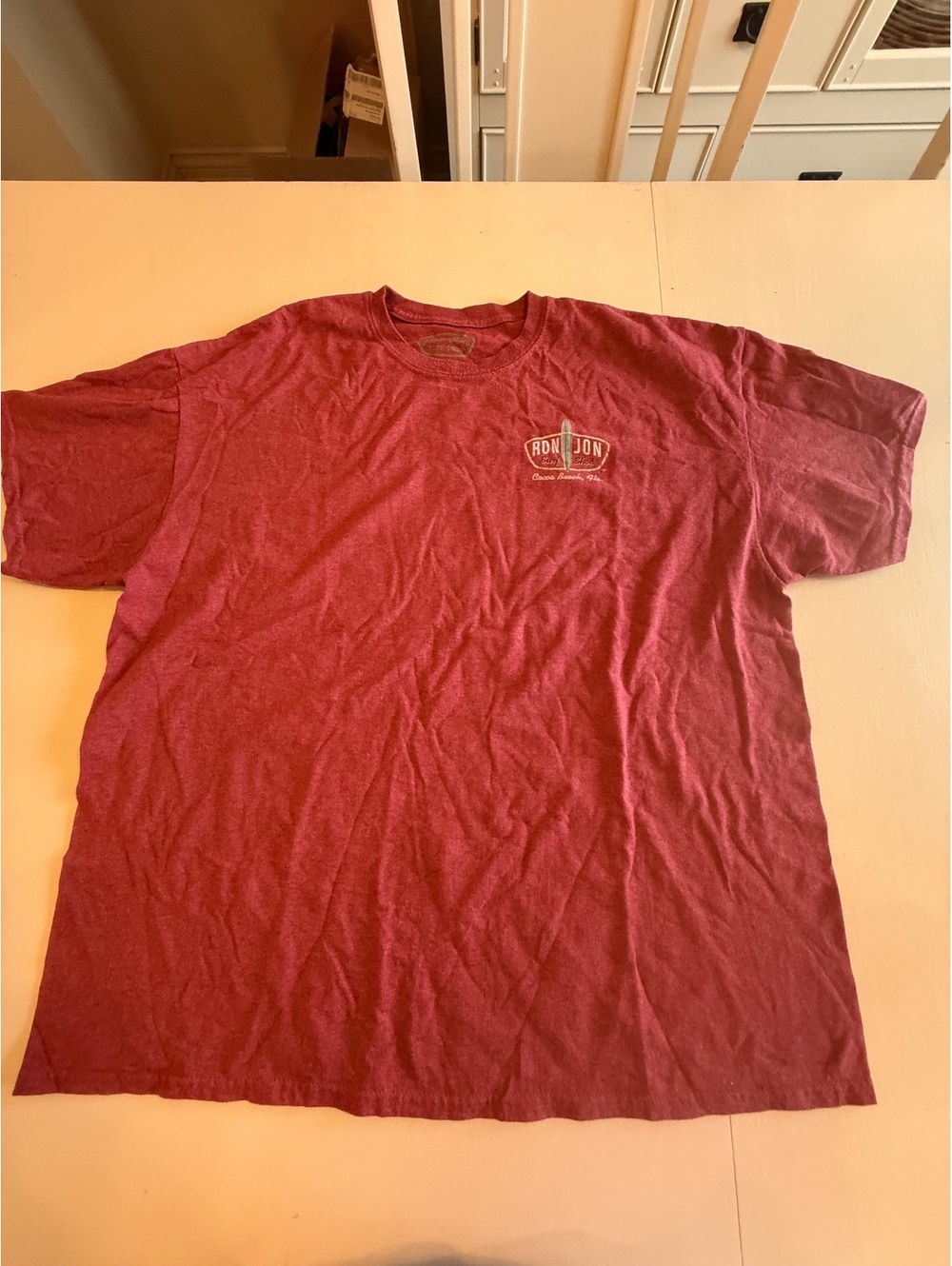Ron Jon Surf Shop Cocoa Beach Florida Red T-Shirt XXL